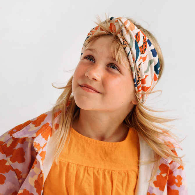 TWIST HEADBAND FLAMES
