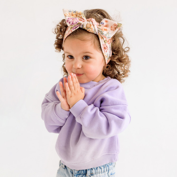 GIRL HEADBAND SCARLETT CREAM