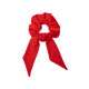 SCRUNCHIE WITH TAIL CZERWONA