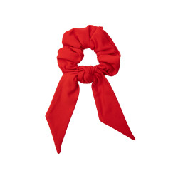 SCRUNCHIE WITH TAIL CZERWONA
