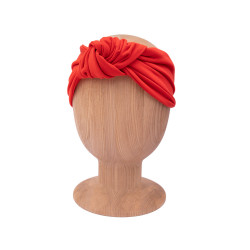 KNOT HEADBAND RED