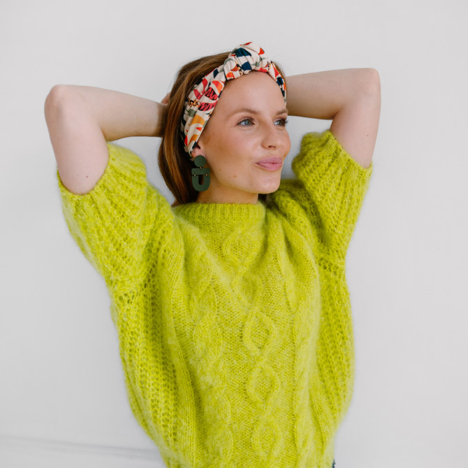 KNOT HEADBAND FLAMES