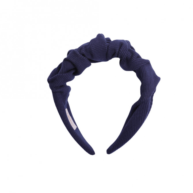 RIPPLE HEADBAND NAVY LINE