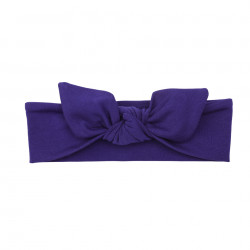 girl headband ink blue