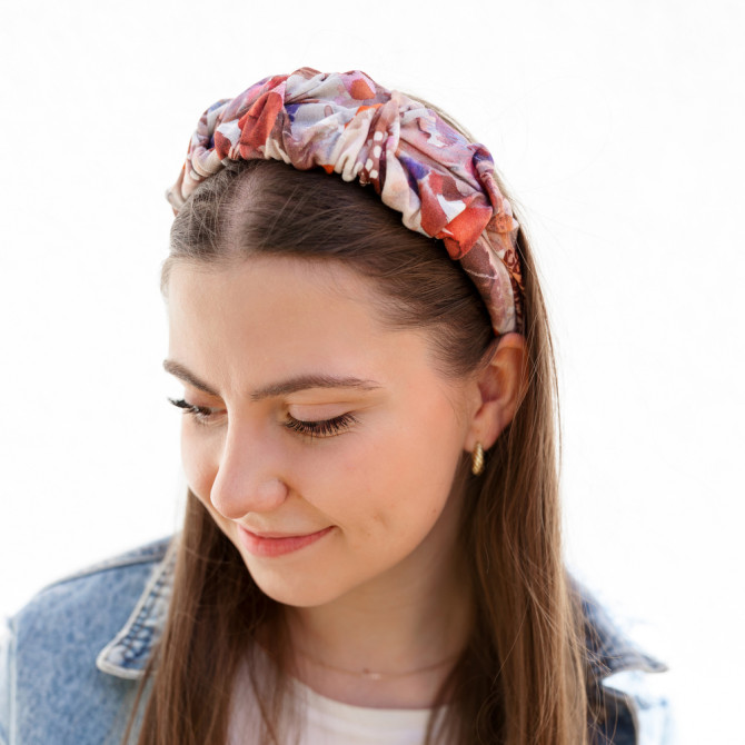 RIPPLE HEADBAND INK BLUE