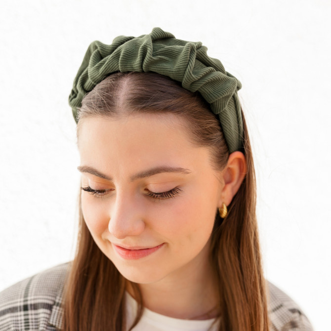 RIPPLE HEADBAND INK BLUE