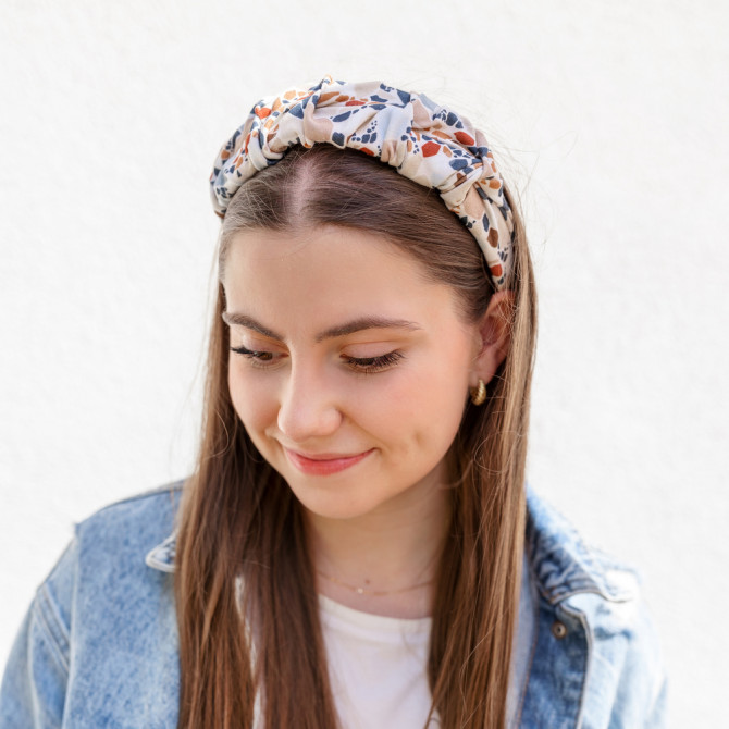 RIPPLE HEADBAND LASTRICO BEIGE