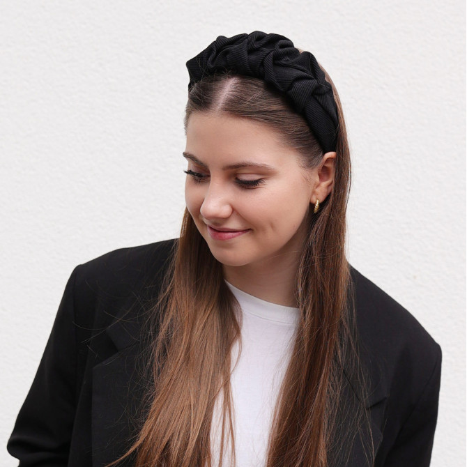 RIPPLE HEADBAND BLACK LINE
