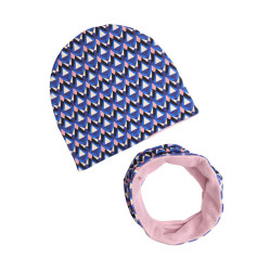 WINTER SET BEANIE WITH TUB KALEIDOSCOPE