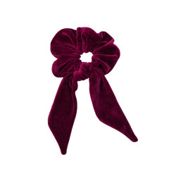 FROTKA DO WŁOSÓW ZE WSTĄŻKĄ VELVET BURGUNDY