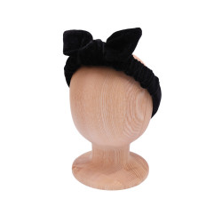 URSULKA HEADBAND VELVET BLACK