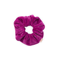SCRUNCHIE VELVET FUCHSIA