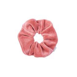 SCRUNCHIE VELVET TERRACOTTA
