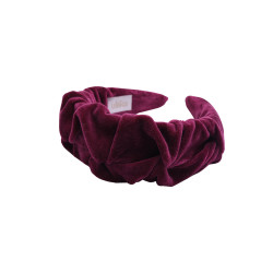 RIPPLE HEADBAND BURGUNDY