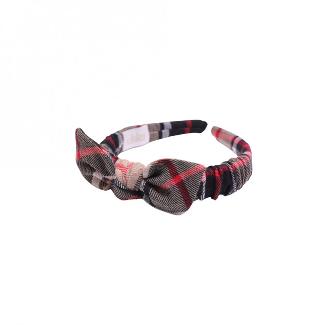 URSULKA HEADBAND VELVET TERRACOTTA