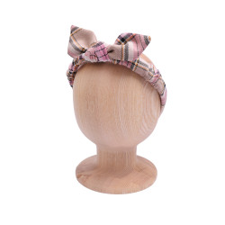 URSULKA HEADBAND VELVET TERRACOTTA