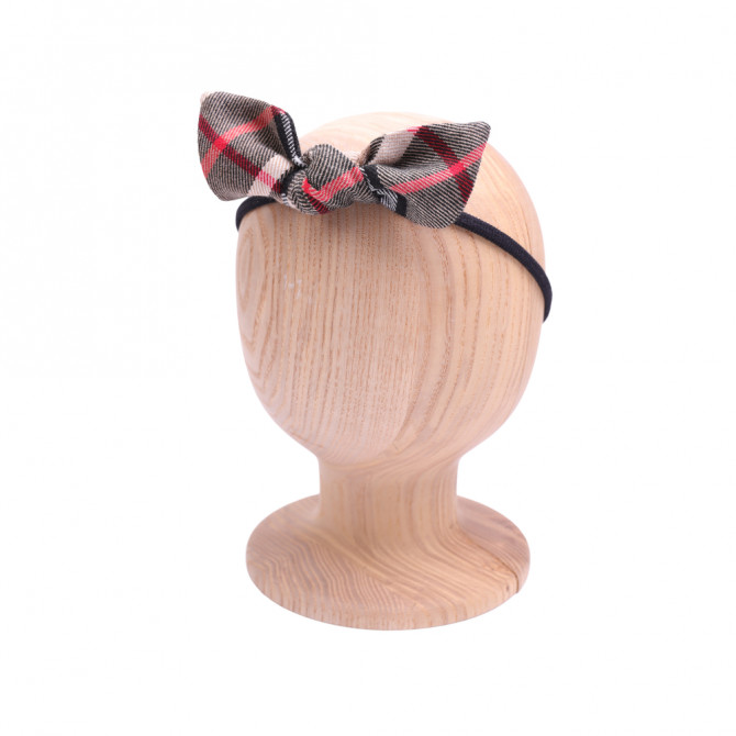 KNOT BABY HEADBAND TINSEL