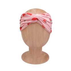 TWIST HEADBAND STRAWBERRIES
