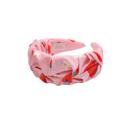 RIPPLE HEADBAND STRAWBERRIES