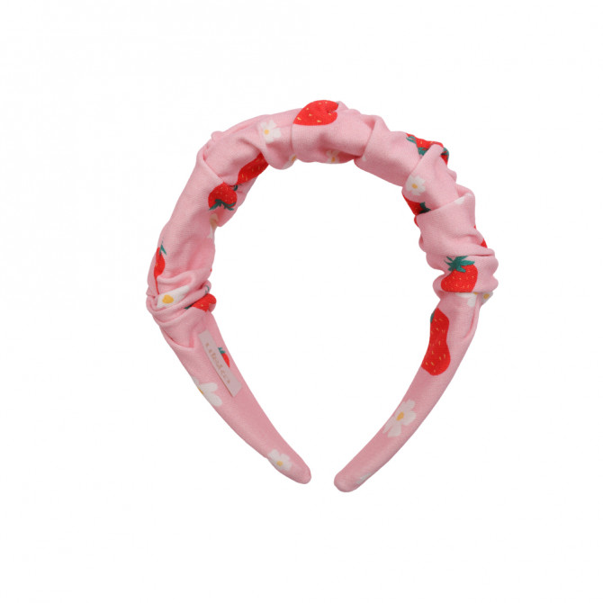 RIPPLE HEADBAND STRAWBERRIES
