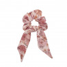 SCRUNCHIE WITH TAIL HERBAL GARDEN