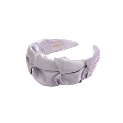 RIPPLE HEADBAND SATYNOWA SILVER