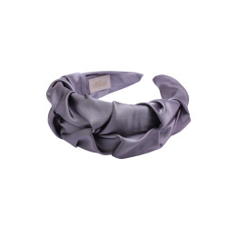 RIPPLE HEADBAND SATYNOWA METALLIC