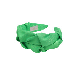 RIPPLE HEADBAND SATYNOWA GREEN SNAKE