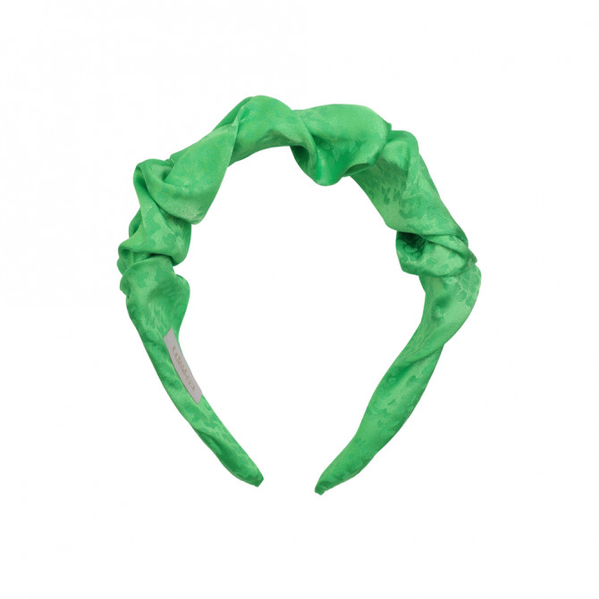 RIPPLE HEADBAND SATYNOWA GREEN SNAKE
