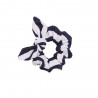 MINI SCRUNCHIE NAVY STRIPES