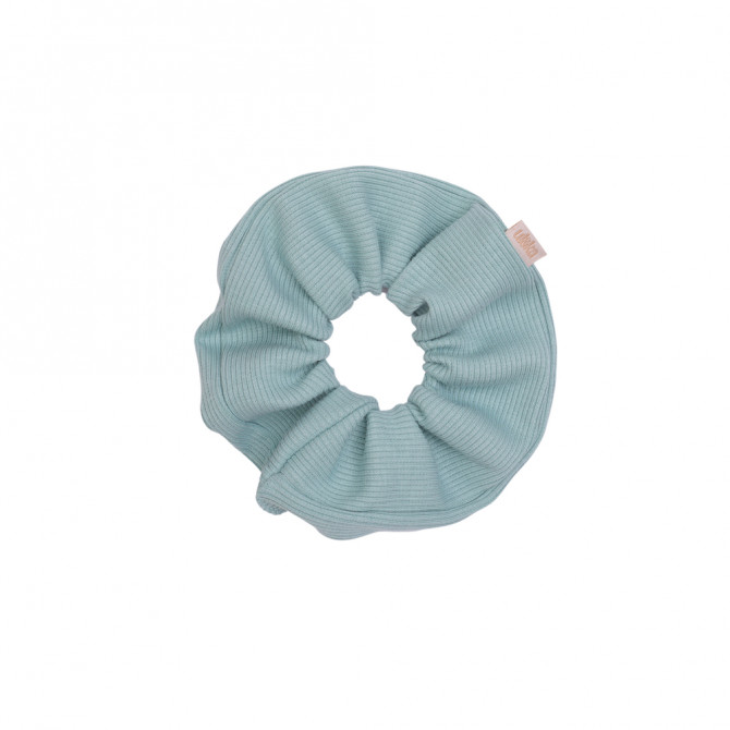 SCRUNCHIE AQUA LINE