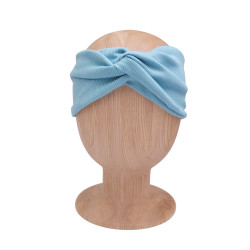 TWIST HEADBAND LILA LINE