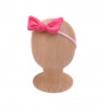 Bow Headband RASPBERRY