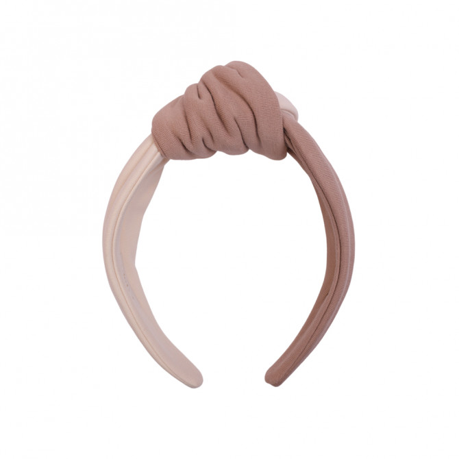 LOOP HEADBAND BEIGE MIX