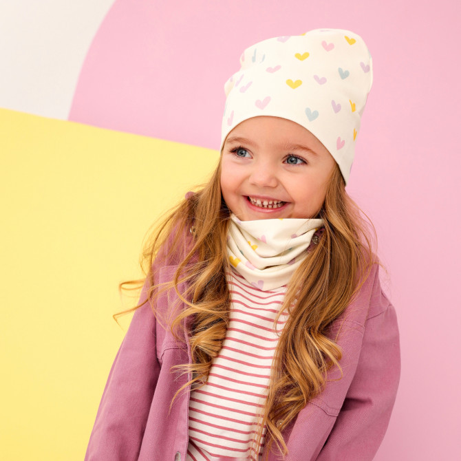 GIRL BEANIE WITH TUB SWEETHEART