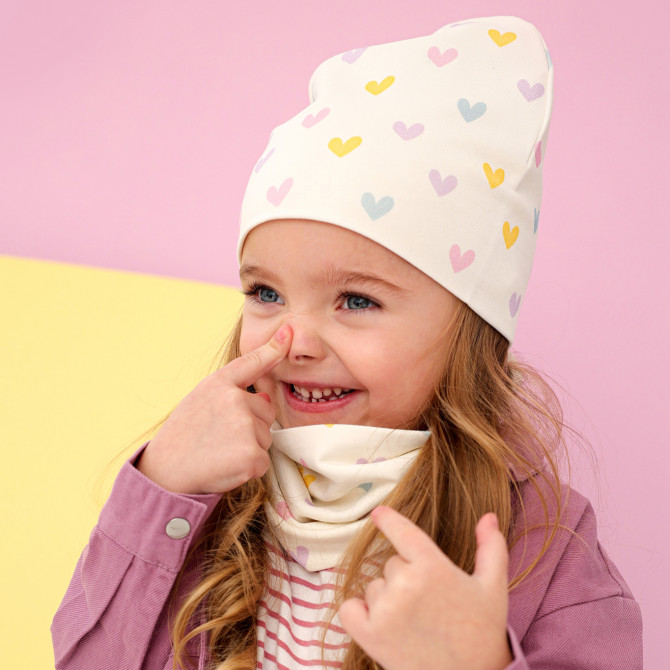 GIRL BEANIE WITH TUB SWEETHEART