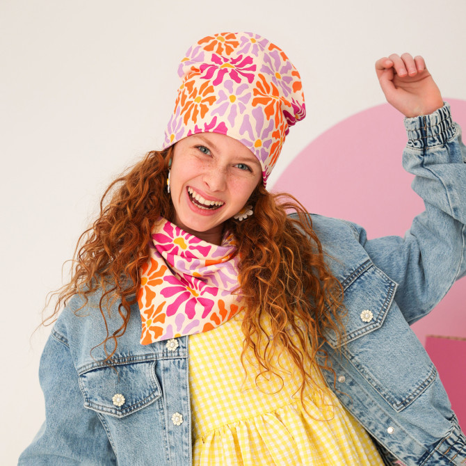 CZAPKA Z KOMINEM HIPPIE