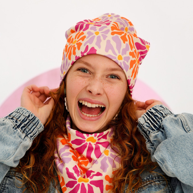CZAPKA Z KOMINEM HIPPIE