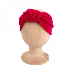 HEADBAND VELVET KARMIN 1-3 y