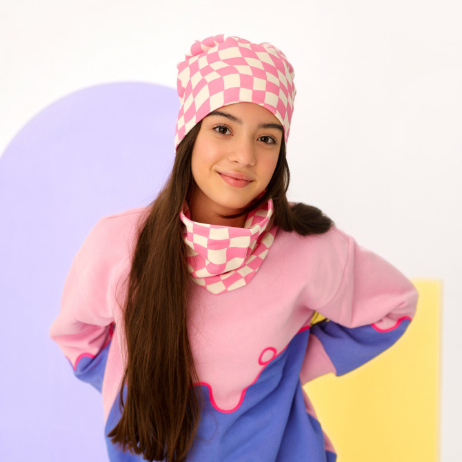 GIRL BEANIE WITH TUB LOLA