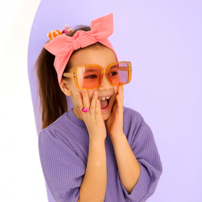 girl headband flamingo