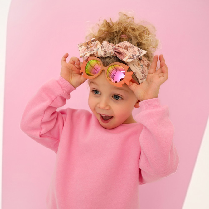 girl headband herbal garden