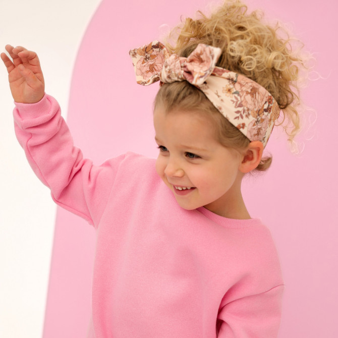 girl headband herbal garden