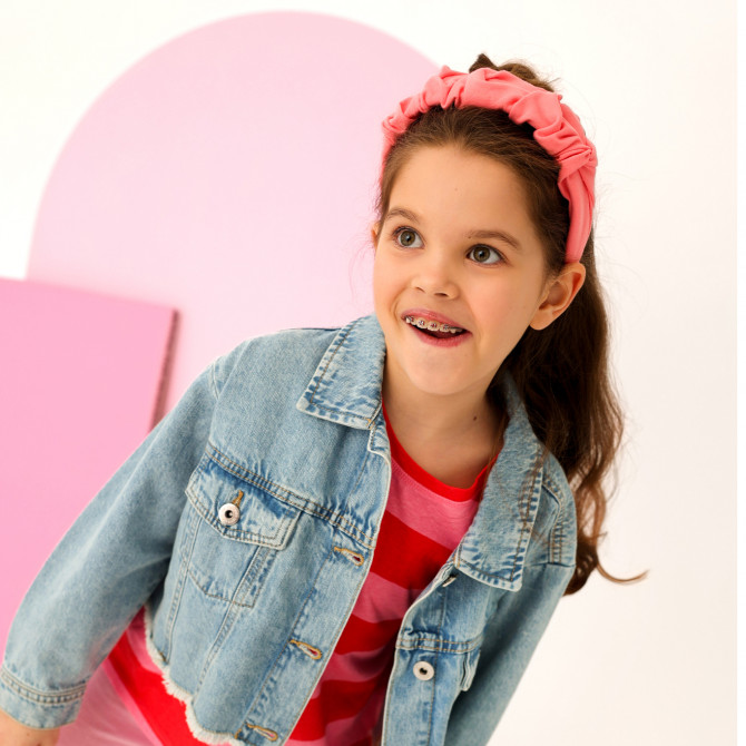 RIPPLE HEADBAND FLAMINGO