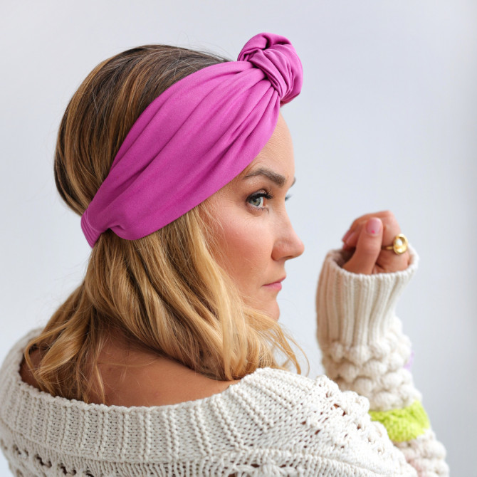 KNOT HEADBAND VIOLA ALPINA