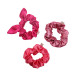 3 HAIRBAND SATIN SET PINK