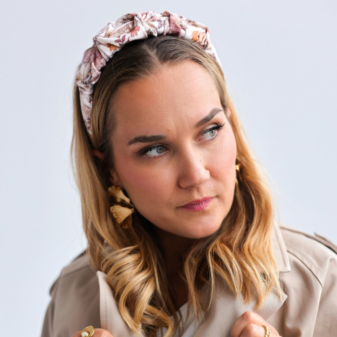 RIPPLE HEADBAND HERBAL GARDEN
