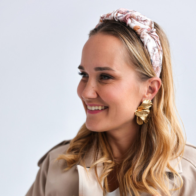 RIPPLE HEADBAND HERBAL GARDEN