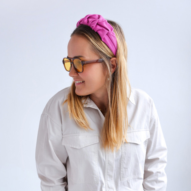 RIPPLE HEADBAND VIOLA ALPINA LINE