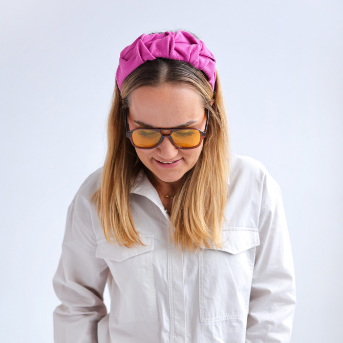RIPPLE HEADBAND VIOLA ALPINA LINE